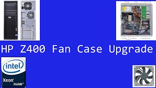 HP Z400 Upgrade Case Fan [upl. by Ajit151]