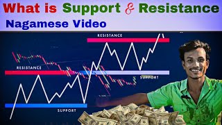 What is Support amp Resistance in Trading  Trader Akbar  Nagamese Video [upl. by Erdua270]