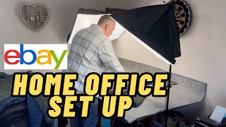 How I Run my Ebay Business from Home FULL WALKAROUND [upl. by Ccasi]