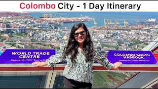 Colombo City  Everything to Explore in 1 Day  Sri Lanka Vlog 5  Anamika Mishra Travel Vlogs [upl. by Devlin]