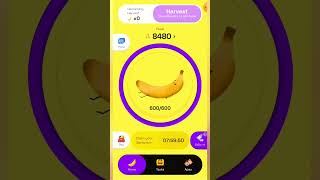 banana token harvesting bananacoin bananatoken shorts [upl. by Nore]