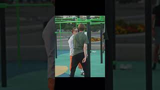 Nerd going crazy with some calisthenics skill  Nerd Prank ￼ prank anatoly calisthenics [upl. by Aliac]