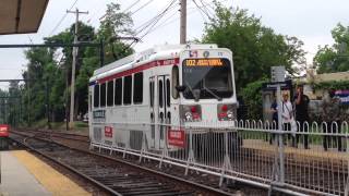 Septas Suburban Trolleys Routes 101 and 102 [upl. by Schwejda]