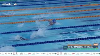 Yasmin Silva Sub Campeona Sudamericana en 200 Mariposa Campeonato Sudamericano Absoluto de Natación [upl. by Reidid919]