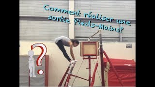 Tuto Gym  Barres N3  Sortie Pieds mains [upl. by Berhley]