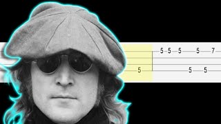 John Lennon  So This Is Christmas Easy Ukulele Tabs Tutorial [upl. by Ennavoj]