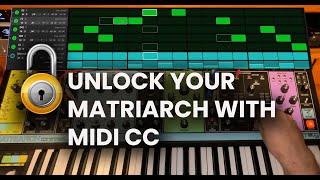 Unlock your Moog Matriarchs Secrets with Midi CC [upl. by Lecia890]