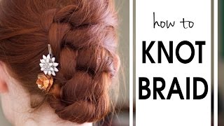 Beginner Instructions for Knot Braiding on Yourself [upl. by Eremehc821]