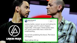 Linkin Park MURIO Mike Shinoda aclara que NO buscaran Vocalista [upl. by Orlene]