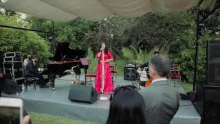 Nabyla Maan chante lhymne national marocain [upl. by Ranit]