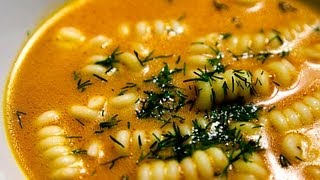 Tomato Soup  Pomidorowa  Anias Polish Food Recipe 10 [upl. by Asquith]