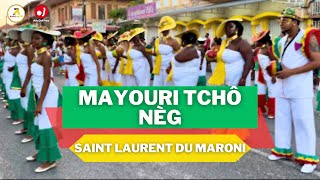 CARNAVAL DE GUYANE 2024  MAYOURI TCHO NÈG KRAZÉ SA  DÉFILÉ SAINT LAURENT DU MARONI [upl. by Suirred]