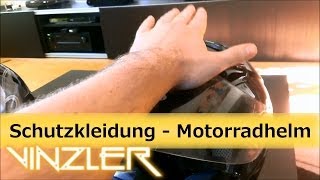 Motorradfahren lernen » Schutzkleidung Motorradhelm « HD [upl. by Isle283]