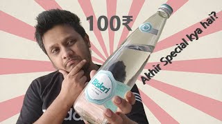 Bisleri Glass Bottle Water Review Hindi [upl. by Solracnauj]