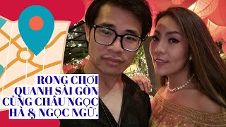 Rong chơi Sài Gòn cùng Châu Ngọc Hà amp Ngọc Ngữ [upl. by Natalina]