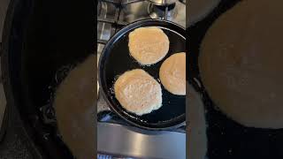 coconut flour pancakes high protein 🍯🥥✨🌼 coconut pancake recipe healthy highprotein [upl. by Selym]