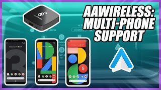 How to Pair Multiple Phones with AAWireless  How Does the AAWireless Handle Multiple Phones [upl. by Hildie]