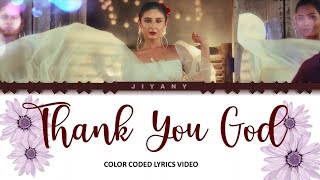 Thank You God Lyrics Video Color Coded Lyrical Video in HindiRomEnglish Dhvani Bhanushali [upl. by Nrubyar]