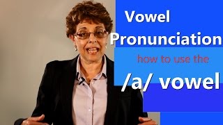 a vowel pronunciation in English The difference between the a and ah sounds [upl. by Rockey873]