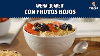 Avena Quaker® con Frutos Rojos [upl. by Gertrude]