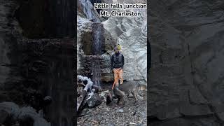 FampLA upper echo trailhead and little junction fallsgermanshepherd hiking waterfall [upl. by Sapienza]