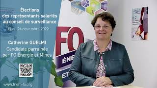 Élection au Conseil de Surveillance dEnedis 2022  Catherine GUELMI [upl. by Adnael]