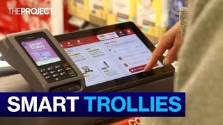 Coles To Introduce AI Trollies [upl. by Ritter446]