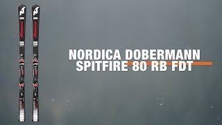 Nordica Dobermann Spitfire 80 RB FDT 20192020 Ski Review  Ellis Brigham [upl. by Leilamag]