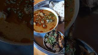 Sukka Mutton bhakri😍😋muttonthali kspfoodzshortsfeedviralshortsfoodie [upl. by Amikan]