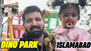 Dino Park Islamabad Dinosaurs everywhere fun place for kids DUA enjoyed a lot [upl. by Anayhd]