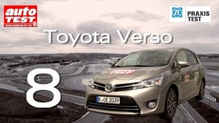 Der ZF Praxistest 2014  Platz 8 Toyota Verso [upl. by Cash]