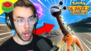 GIRAFARIG EVOLUTION NEW Pokemon Scarlet amp Violet Gameplay  Trailer Reaction [upl. by Ahsenac]