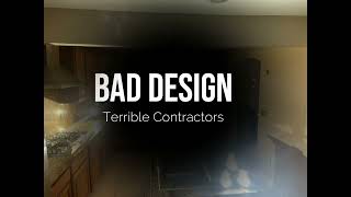 Bad Design  Terrible Contractors [upl. by Nifled]