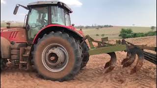 Massey Ferguson MF 7722 Dyna6 no Subsolador [upl. by Ennayelsel822]