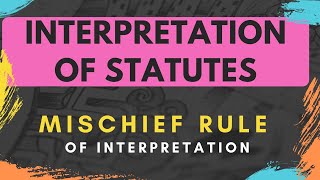 INTERPRETATION OF STATUTES Rule of Beneficial construction [upl. by Kinsler268]