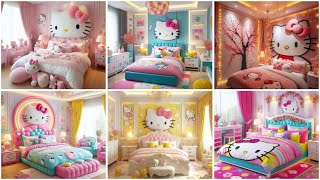 Hello kitty Bedroom designs For Kids [upl. by Sully]