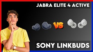 Jabra Elite 4 Active vs Sony LinkBuds Comparison [upl. by Saoj671]