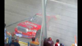 Aric Almirola VFW 200 Burnout [upl. by Macmahon]