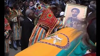 Haile Selassie Film  Part I The Burial of Emperor Haile Selassie I [upl. by Rasla688]