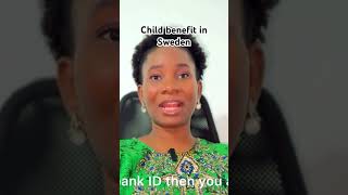 How child benefit in Sweden works sweden nigeria youtubeshorts viralvideo [upl. by Humfrey134]