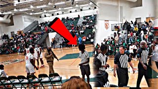 Reffing A HIGHSCHOOL BASKETBALL GAME PRANK [upl. by Rosena]