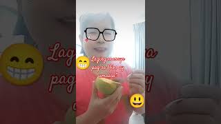 Eating Mango quotfunny vlogger visayansongs happy lifrstyle [upl. by Longerich329]