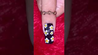 Flower nail art tutorial 🌼✨shorts ytshorts nails nailsartist nailartidea nailit [upl. by Natsreik]