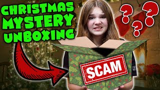 Christmas Mystery Box Opening Is It A Scam [upl. by Monto]