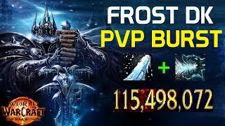 How to BURST as a Frost DK in PVP  The War Within Guide HIGHEST RATED DK WORLD [upl. by Ingalls]