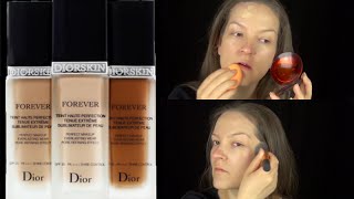 Dior Diorskin Forever Foundation Review [upl. by Rednaeel926]