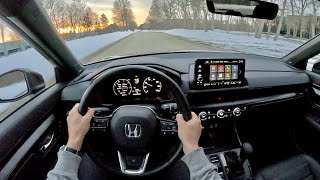 2023 Honda CRV Sport Touring  POV Driving Review [upl. by Barimah]