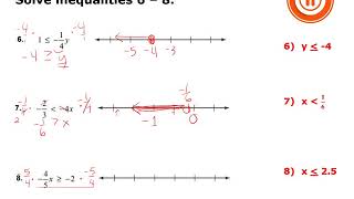 23 IM 1 inequalities mult div [upl. by Barrow]