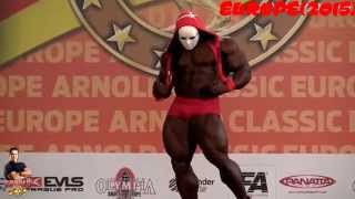 Kai Greene Complete Posing at the Arnold Classic Europe 2015 [upl. by Bettina]