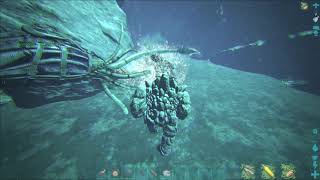 Ark Official PvP  Small Tribes  Underwater PvP [upl. by Nanice]